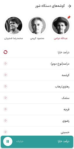 موسیقی اصیل ایرانی(سنتی) Screen 2