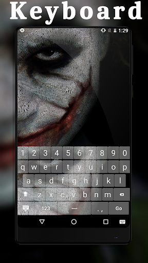 Android application Joker Keyboard Lock Screen screenshort