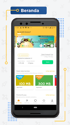 Android application Mymangoesky screenshort
