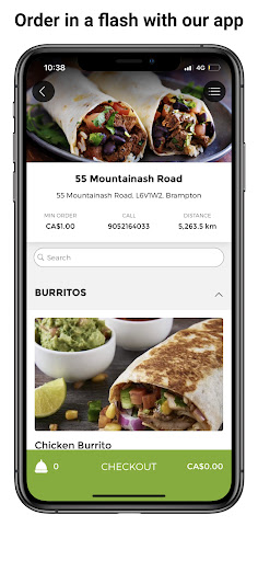 Fresh Burrito Screen 2