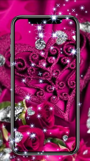 Pink Rose Live Wallpapers HD