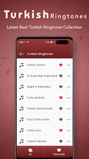 Turkish Ringtone Screen 2