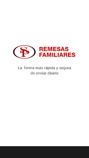 Android application Remesas Familiares screenshort