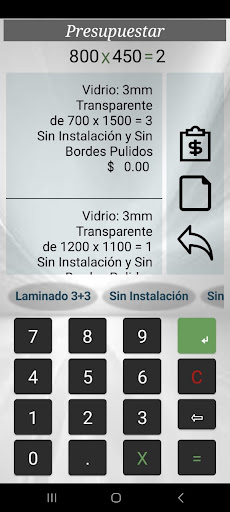 Vidrieria Presupuesto 2 Screen 3
