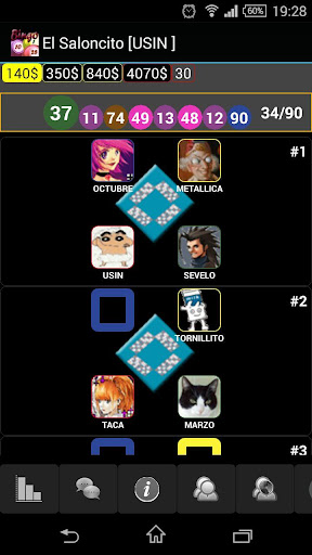 Android application Bingo UsuBingo screenshort