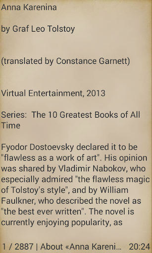 Anna Karenina by Leo Tolstoy Screen 2