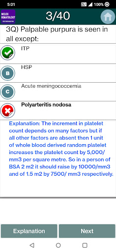 Hematology Quiz Questions Screen 3