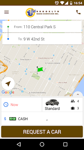 Brooklyn Car Service Screen 3