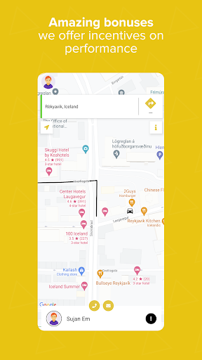 CityTaxi Driver Screen 2