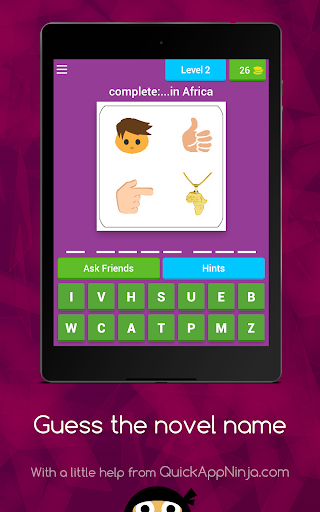 Guess the novel name