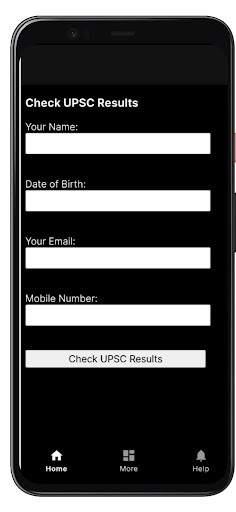 UPSC Exam Results 2023 Screen 2