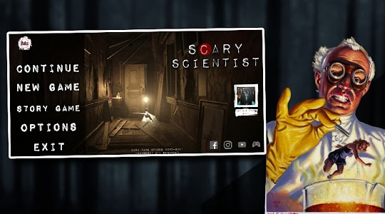 Scary Scientist - Horror Game Unknown