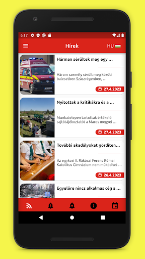 Android application eAdmin - Sângeorgiu de Mureș screenshort