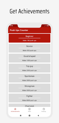 Push Ups Counter Screen 3