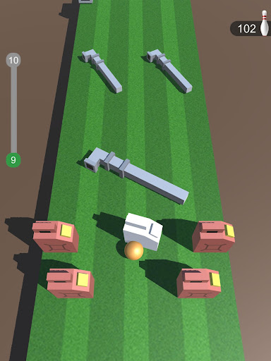 Bowling Bump - Knock white pins down