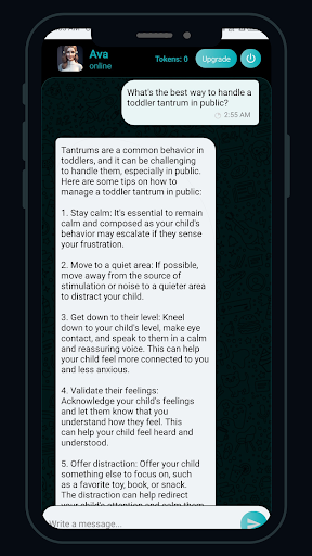 Ava Child Care Parenting App
