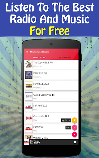 USA Radio Stations Screen 3