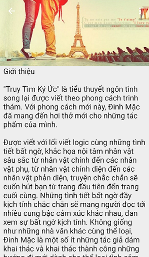 Truy tìm ký ức offline Truyện ngôn tình Đinh Mặc