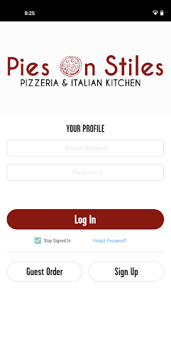 Android application Pie on Stiles screenshort