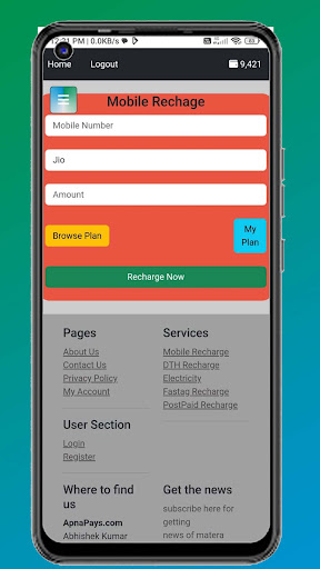 ApnaPays Lite Screen 2
