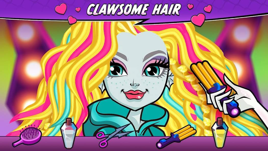 Monster High™ Beauty Salon 4.1.73 APK + Mod (Paid for free / Unlimited money / Free purchase) for Android