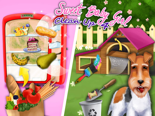 Sweet Baby Girl Cleanup 4 - House, Pool & Stable  screenshots 11