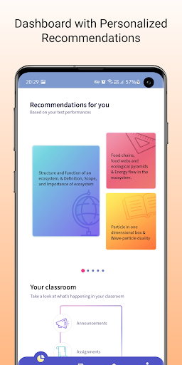 Android application AAIL Student screenshort