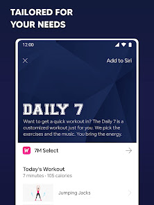 Captura de Pantalla 21 Workout for Women -Fitness App android