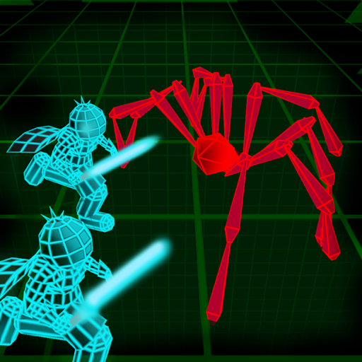 Stickman Neon Spiders Battle