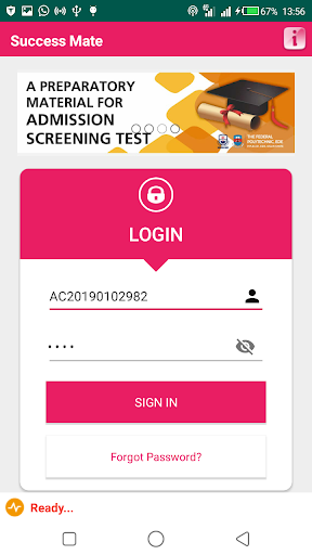 FPE Success Mate Screen 2