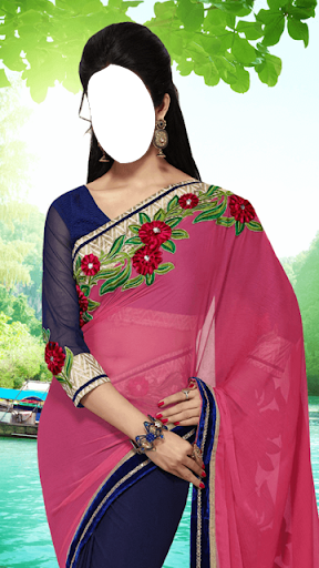 Indian Saree Photo Montage