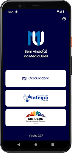Android application MédiaUERN screenshort