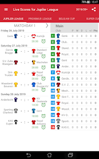 Live Scores for Jupiler League 2021/2022 3.1.8 APK screenshots 6