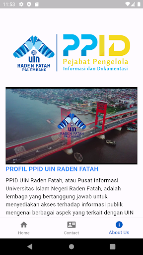 PPID UIN Raden Fatah Palembang Screen 3