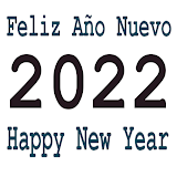 Congratulate year 2022 icon