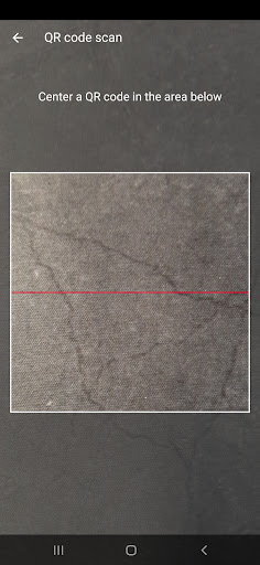 PERI Material Scan Screen 3