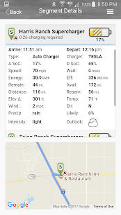 EV Trip Optimizer for Tesla Screenshot