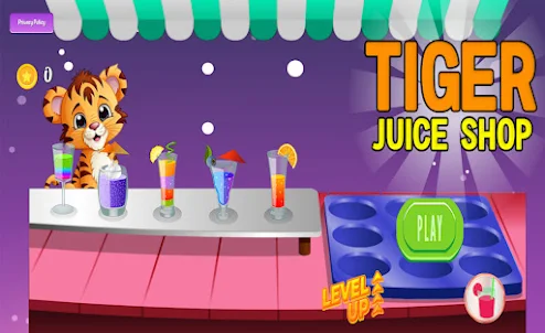 Tiger Juice Shop Game