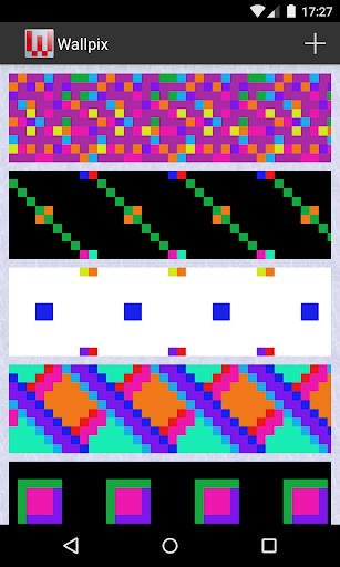 Android application Wallpix screenshort
