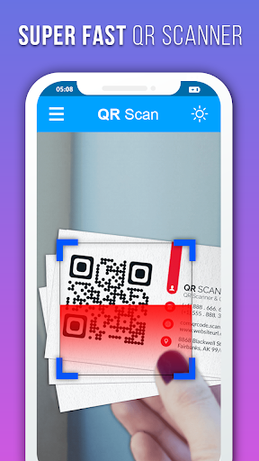 QR Code Reader Barcode Scanner Screen 3