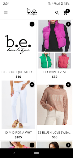 B.E. BOUTIQUE Screen 3