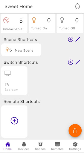 Android application V-ismart screenshort