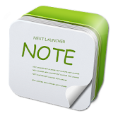 Next Launcher 3D Note Widget icon