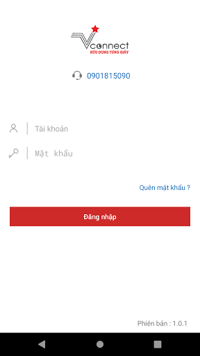 Android application Giam sat xe VCN screenshort