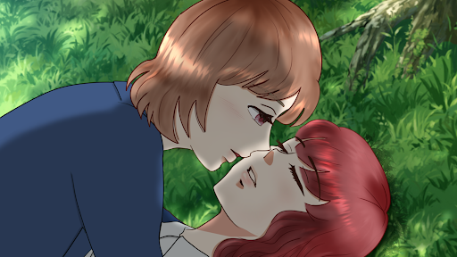 Android application 【百合BL含む恋愛ノベルゲーム】暁の記憶 screenshort