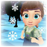 Icy Froz Elsa Queen Ice Fall icon