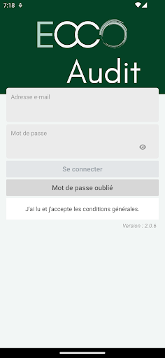 Android application EccoAudit screenshort