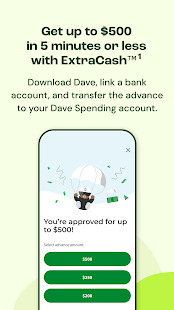Dave - Banking & Cash Advance Capture d'écran