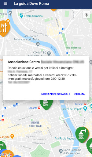 DOVE mangiare dormire lavarsi