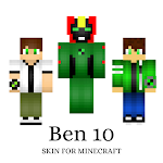 Cover Image of 下载 Skin Ben10 and Maps for Minecr  APK
